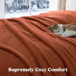 Victoria Fluffy Fleece Blanket - Ultra-Soft, Mink Texture & Double-Layer