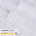 12-Piece Set, 100% Cotton Bathroom Towels, Zero Twist