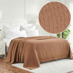 100% Cotton Waffle Blanket – Cooling Waffle Weave, Lightweight & Breathable Gumdrop