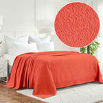 100% Cotton Waffle Blanket – Cooling Waffle Weave, Lightweight & Breathable Gumdrop