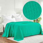 100% Cotton Waffle Blanket – Cooling Waffle Weave, Lightweight & Breathable Gumdrop