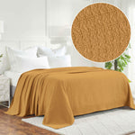 100% Cotton Waffle Blanket – Cooling Waffle Weave, Lightweight & Breathable Gumdrop