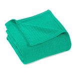 100% Cotton Waffle Blanket – Cooling Waffle Weave, Lightweight & Breathable Gumdrop