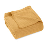 100% Cotton Waffle Blanket – Cooling Waffle Weave, Lightweight & Breathable Gumdrop