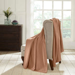 100% Cotton Waffle Blanket – Cooling Waffle Weave, Lightweight & Breathable Gumdrop