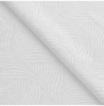 Blackout Window Curtains Wave Geometric Room Darkening Washable Set of 2