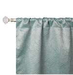 Blackout Window Curtains Wave Geometric Room Darkening Washable Set of 2