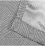 Blackout Window Curtains Wave Geometric Room Darkening Washable Set of 2
