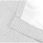 Blackout Window Curtains Wave Geometric Room Darkening Washable Set of 2
