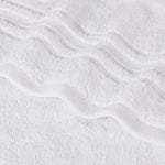Superior Zero Twist Cotton Solid and Jacquard Floral 8 Piece Towel Set