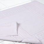 Egyptian Cotton Bath Mat Set of 2 Greek Key Infinity Border