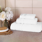 Superior Hays Cotton Medium Weight 3 Piece Assorted Bathroom Towel Set
