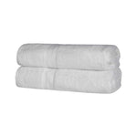 Superior Cotton Heavyweight Absorbent Plush 2 Piece Bath Sheet Set