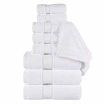 Niles Egyptian Giza 9-Piece Cotton Plush Towel Set