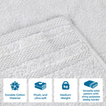Superior Hays Cotton Medium Weight 3 Piece Assorted Bathroom Towel Set