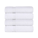 4 Piece Cotton Bath Towel Set Highly Absorbent Quick Dry Eco Friendly