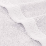 3 Piece Egyptian Cotton Bath Towel Set Basketweave