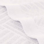 6 Piece Egyptian Cotton Basketweave Towel Set