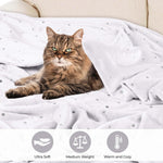 Superior Fleece Plush Medium Weight Fluffy Soft Decorative Blanket