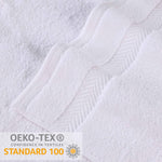 3 Piece Zero Twist Cotton Towels Soft Absorbent