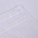 Superior Brea Zero Twist Cotton Ribbed Geometric 9 Piece Towel Set