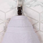 3 Piece Zero Twist Cotton Towels Soft Absorbent