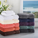 12 Piece Face Towel Set Zero Twist Cotton Soft Absorbent