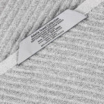 Superior Amelia Cotton Blend Diagonal Ribbed 12 Piece Towel Set