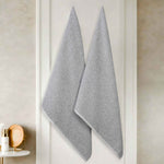 Superior Amelia Cotton Blend Diagonal Ribbed Bath Sheets, Set of 2