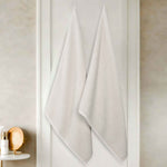 Superior Amelia Cotton Blend Diagonal Ribbed Bath Sheets, Set of 2
