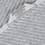 Superior Amelia Cotton Blend Diagonal Ribbed Bath Sheets, Set of 2