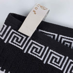Superior Athens Cotton Floral Greek Key 3 Piece Towel Set