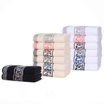 Superior Athens Cotton Greek Key Trim 6 Piece Towel Set