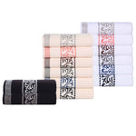 Superior Athens Cotton Greek Key Trim 6 Piece Towel Set