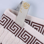Superior Athens Cotton Greek Key Trim 6 Piece Towel Set