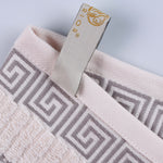 Superior Athens Cotton Greek Key Trim 6 Piece Towel Set