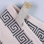 Superior Athens Cotton Greek Key Trim 6 Piece Towel Set