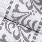 Superior Athens Cotton Greek Key Trim 6 Piece Towel Set