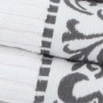 Superior Athens Cotton Greek Key Trim 6 Piece Towel Set