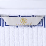 Superior Athens Cotton Greek Key Trim 6 Piece Towel Set