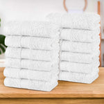 Superior Atlas Combed Cotton Highly Absorbent 0Face Towels Set of 12