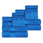 Superior Atlas Cotton Plush Absorbent Heavyweight 12 Piece Towel Set
