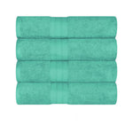 Cotton Plush Heavyweight Bath Towel Set of 4