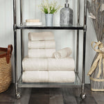 6-Piece Cotton Plush Towel Set - Atlas