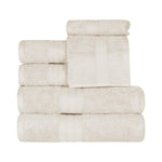 6-Piece Cotton Plush Towel Set - Atlas