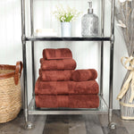 6-Piece Cotton Plush Towel Set - Atlas