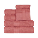 6-Piece Cotton Plush Towel Set - Atlas