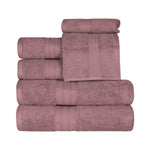 6-Piece Cotton Plush Towel Set - Atlas