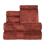 6-Piece Cotton Plush Towel Set - Atlas