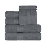 6-Piece Cotton Plush Towel Set - Atlas